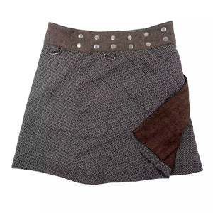 Winterrock in der A-Linie Braun