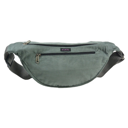 Crossbodybag aus Cord-Stoff - Cordtasche Salbei Farbe. Nijens Shop