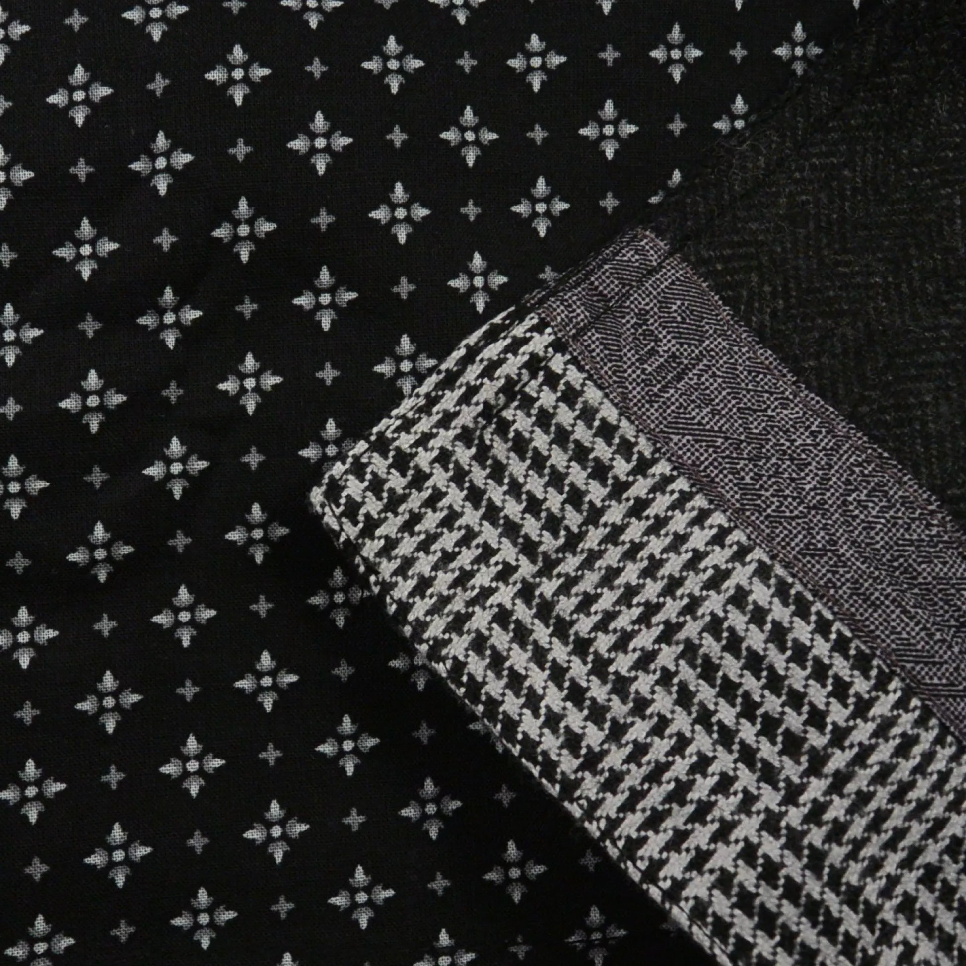 Wickelrock in leichter A-Form aus Wolle und Baumwolle Dunkelgrau
