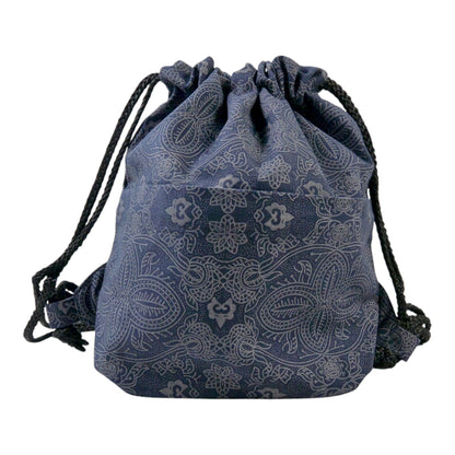 Turnbeutel "Peethoo Bag" Baumwoll-Canvas Dunkelblau (14)