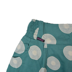 Sommerrock Midi aus Rayon – Eingrifftaschen & Gummibund - Shalva Midi 18 Nijens Shop