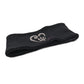 Nijens wool Headband with Ribbed Knit Pattern black SIMPLONE-Col.01