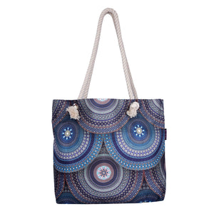 Sommer-Shopper, Umhängetasche, Mandala Strand-Tasche 508 Nijens Shop