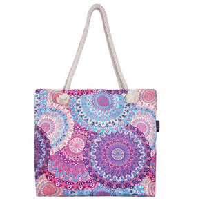 Sommer-Shopper, Umhängetasche, Mandala Strand-Tasche 505 Nijens Shop
