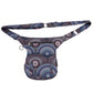 Nijens Gassi-Tasche bei Wanderung – mit Mandala-Design in Blau.