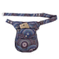 Nijens Gassi-Tasche bei Wanderung – mit wasserfestem Futter, mit Handyfach, mit Mandala-Design in Blau.