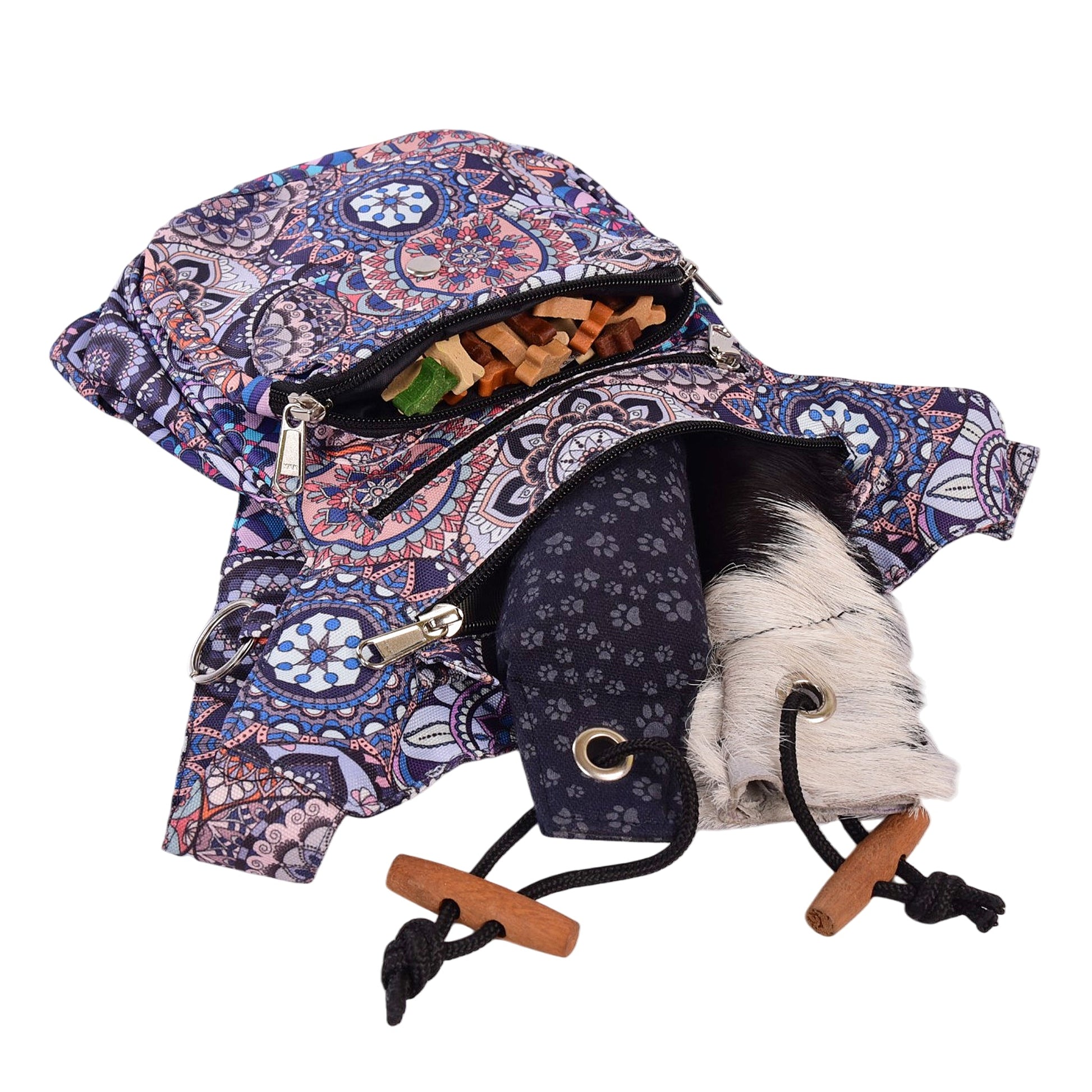 Wetterfeste Gassi-Tasche mit Mandala-Design - Super-Hannover 71081 Nijens