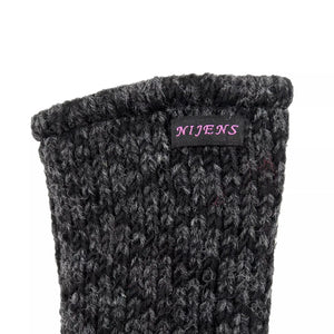 Armstulpen und Pulswärmer aus Schurwolle Rautenmuster - SAMUNDAR-SET COL.20 Nijens Shop