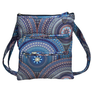 Praktische Gassi-Tasche in Mandala Blau von Nijens â 4 FĂ€cher, wasserabweisend & perfekt fĂŒr SpaziergĂ€nge. Lisbon 508 Nijens Shop