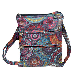 Nijens Gassi-Tasche Mandala Bunt â praktische & farbenfrohe UmhĂ€ngetasche fĂŒr den Alltag mit Hund - Lisbon 512 Nijens Shop