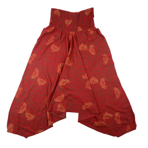 Afghan Hippie Hose Pants Red - Nijens Shop