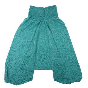 Afghan Hose Viskose Türkis - für Yoga, Freizeit - Nijens Shop
