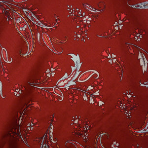 Afghan Hose Viskose Paisley Rot - Nijens Shop 23