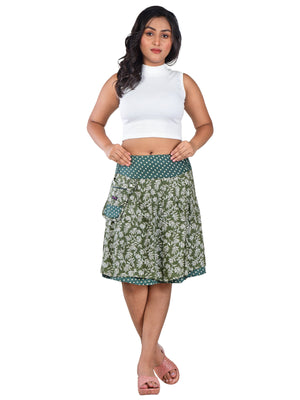 Sommerrock Wenderock Rayon mit elastischem Smokbund - Pavlana 72 Nijens Shop