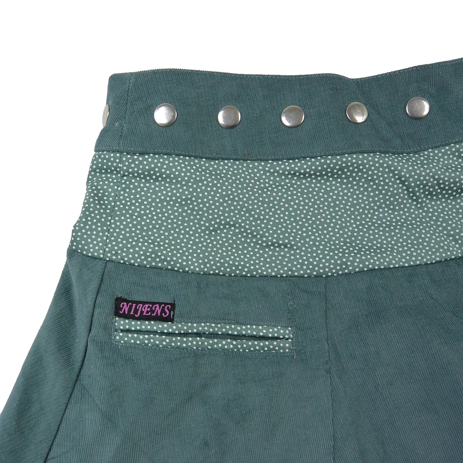Wendbarer Wickelrock aus Cord & Baumwolle - Soufflé Corduroy 130 Nijens