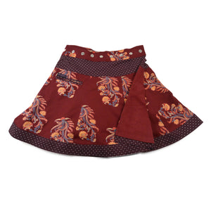 Wendbarer Wickelrock aus Cord & Baumwolle - Soufflé Corduroy 137 Nijens