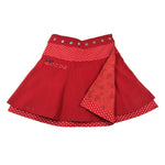 Wendbarer Wickelrock aus Cord & Baumwolle - Soufflé Corduroy 138 Nijens