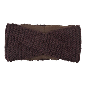 Stirnband aus Schurwolle mit Twist-Detail - URONIA