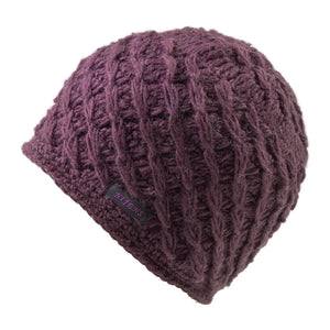 Kurze Beanie Mütze Wollmütze Schurwolle Wabenmuster - Taarra 08 Nijens Shop