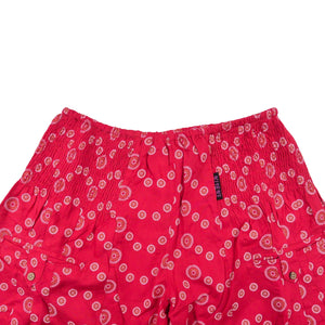 Luftige Pumphose aus Viskose in Magenta 2