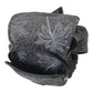 Bauchtasche "Paris" Baumwoll-Canvas Schwarz (857B)