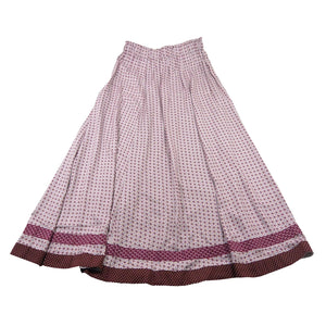 Summer skirt maxi Skirt  with elastic waistband made of rayon - Tatiana Maxi 05