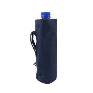 Wasserabweisende Tasche (Nylon Saphirblau) für Wasserflaschen 500 ml - Water Pouch Nijens