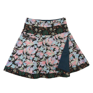 Wickelrock mit Wendefunktion aus Baumwolle Bunt