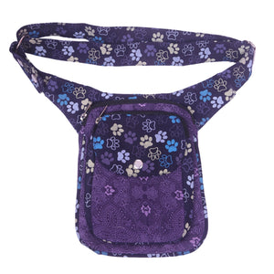 Gassi-Tasche mit Pfotenmuster - Praktisch & tierisch süß für unterwegs - Freiburg ND 759 Nijens Shop