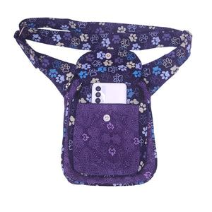 Gassi-Tasche mit Pfotenmuster - Praktisch & tierisch süß für unterwegs - Freiburg ND 759 Nijens Shop