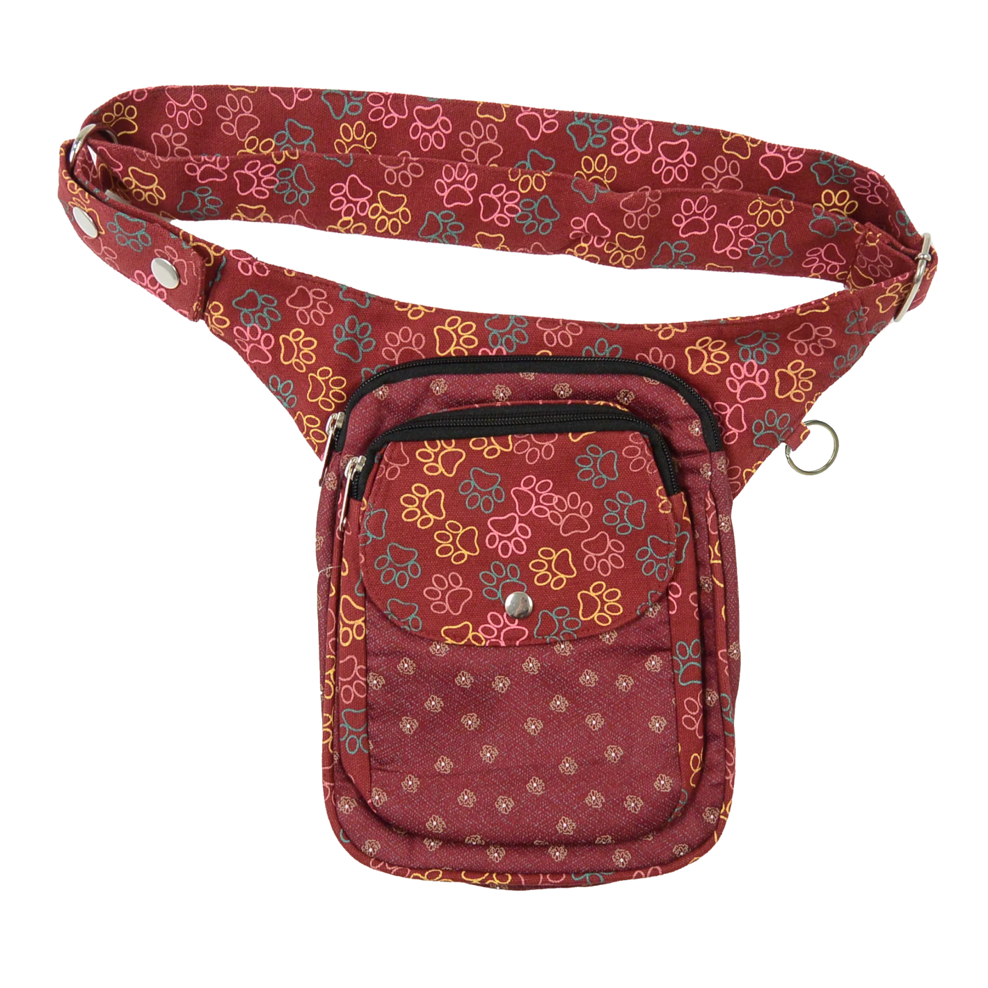 Gassi-Tasche mit Pfotenmuster - Praktisch & tierisch süß für unterwegs - Freiburg ND 764 Nijens Shop