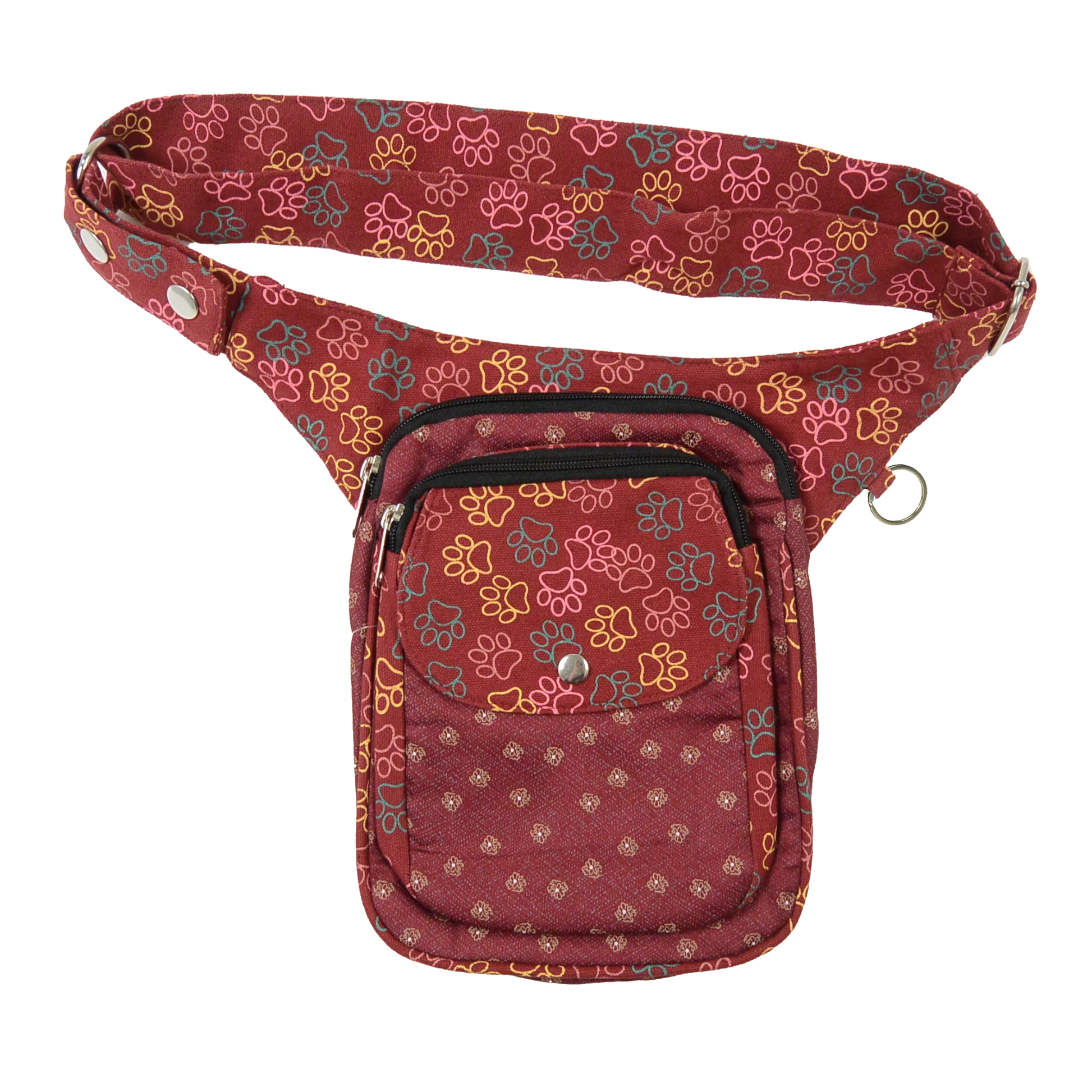 Gassi-Tasche mit Pfotenmuster - Praktisch & tierisch süß für unterwegs - Freiburg ND 764 Nijens Shop
