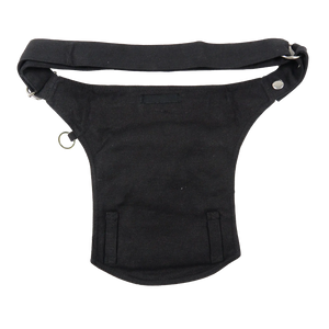 Nijens Gassi-Tasche aus Stoff in Schwarz 2