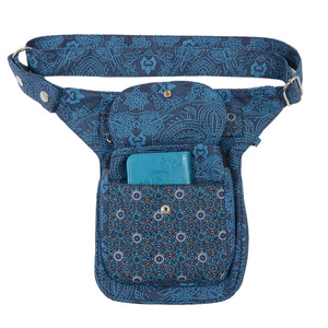Gassi-Tasche Bauchtasche Stoff Blau Hannover Nijens Shop 23