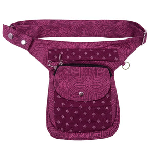 Leckerli-Beutel Stoff Fuchsia für Hundebesitzer & Training Nijens