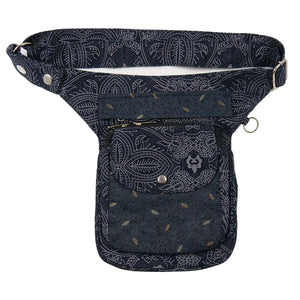 Gassi-Tasche Bauchtasche Stoff Nachtblau Hannover Nijens