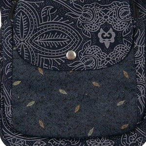 Gassi-Tasche Bauchtasche Stoff Nachtblau Hannover Nijens Shop