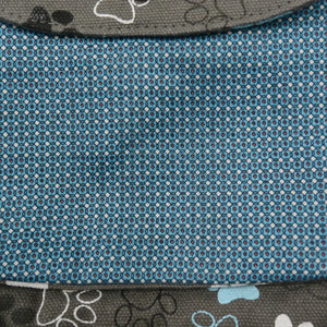 Gassi-Tasche Stoff mit Pfoten-Design - Nijens