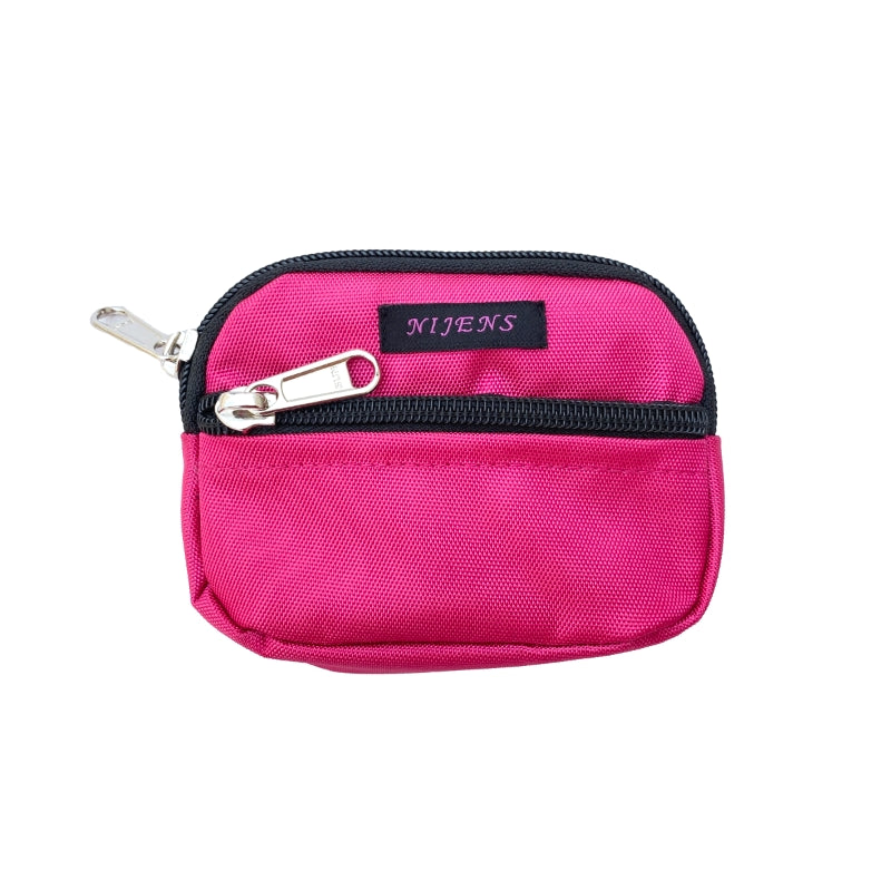 Nijens Kleine Beuteltasche wasserdichter Stoff Rosa