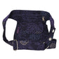 Reversible fanny pack Nijens fabric lavender with paisley - Chiang-Mai 340