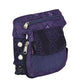 Reversible fanny pack Nijens fabric lavender with paisley - Chiang-Mai 340