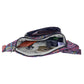 Offene Mandala-Tasche mit Portemonnaie, Handy – perfekte Organisation für unterwegs.
