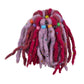 Nijens Felt accessories Felt hair tie with colorful fringes and beads 124, 125