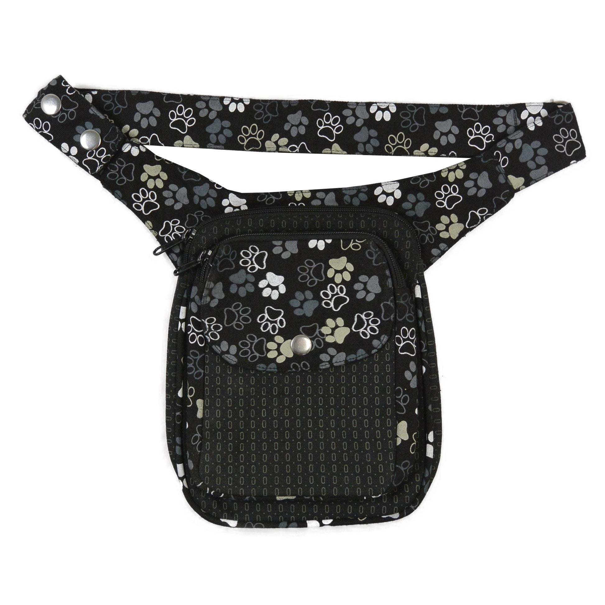 Gassi-Tasche mit Pfotenmuster - Praktisch & tierisch süß für unterwegs - Freiburg ND 741 A/B Nijens Shop
