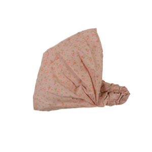 Farbenfrohes Stoff-Haarband in Pfirsichfarbe für Meer & Yoga. 