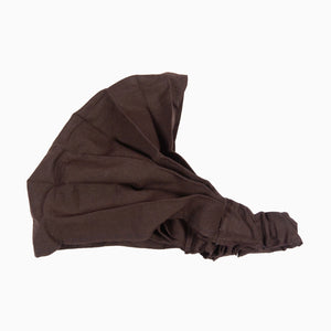 Haarband Stirnband aus Stoff Braun