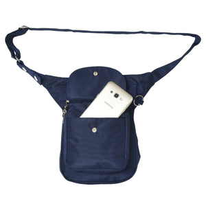 Nijens Gassi-Tasche Wasserabweisende Einfarbige Saphirblau 2