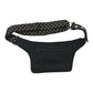 Bauchtasche Festival-Tasche aus Stoff in Braun. Rückseite.