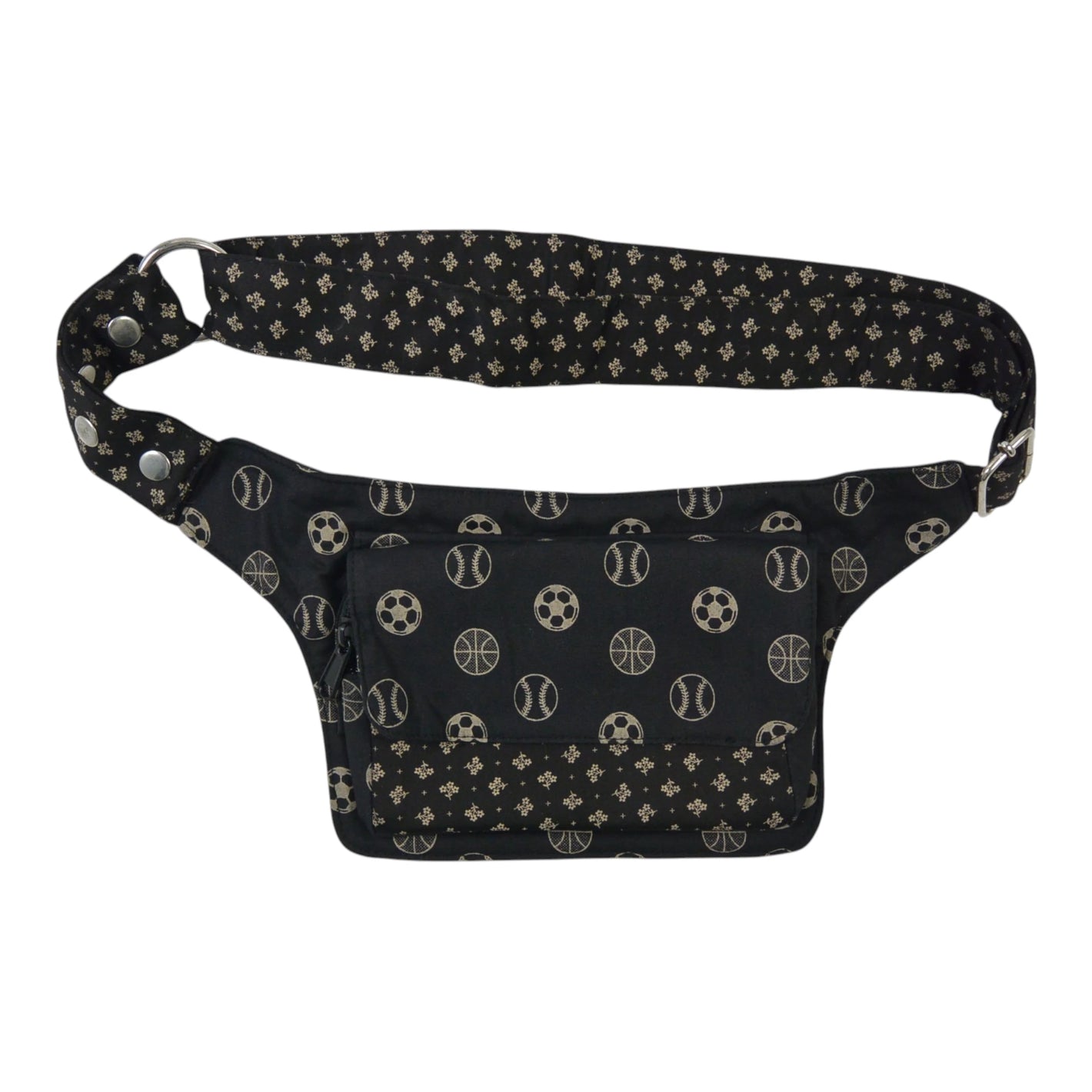 Bauchtasche Festival-Tasche aus Stoff in Braun