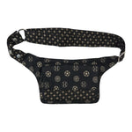 Bauchtasche Festival-Tasche aus Stoff in Braun